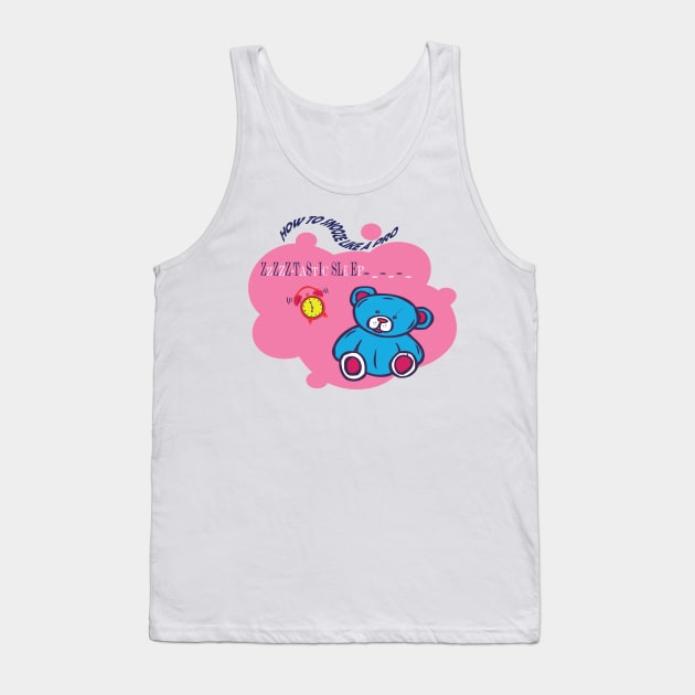 snooze like a pro 2 Tank Top by Mirak-store 